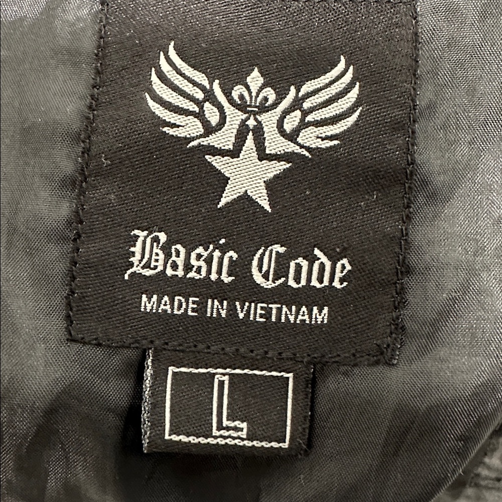Basic Code Jacket Military Bomber Coat Cotton Ful… - image 6